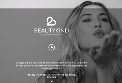 BeautyKind helps consumers donate to charity
