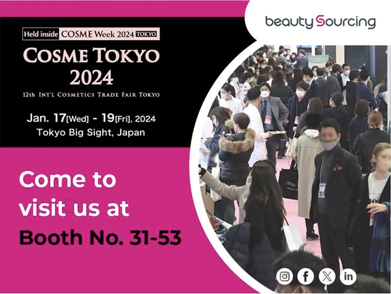 BeautySourcing to unveil premium cosmetic packaging solutions at COSME Week 2024