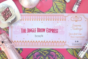Benefit brings Christmas cheer to London with Jingle Brow pop-up