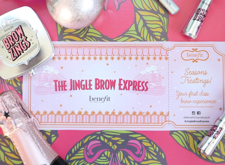 Benefit brings Christmas cheer to London with Jingle Brow pop-up