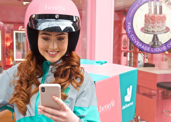 Benefit Cosmetics serves up ‘Cake-Away’ treats with Deliveroo 