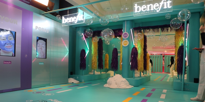 Benefit opens car wash themed pop-up to mark new Pore Care line