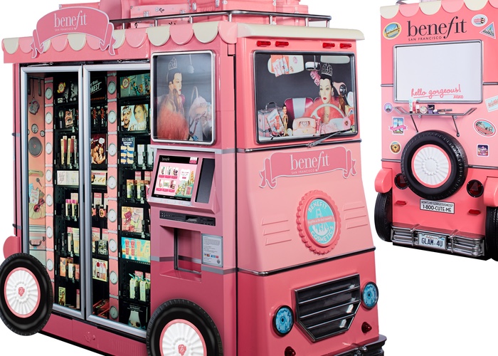 Benefit rolls out Glam Up & Away travel retail kiosk in Canada