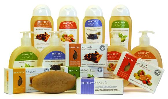 Bentley creates organic bath line