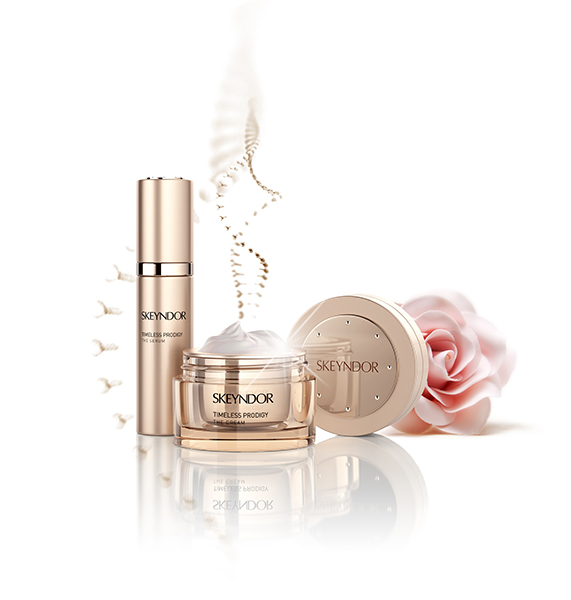 Bespoke packaging for Skeyndor Timeless Prodigy