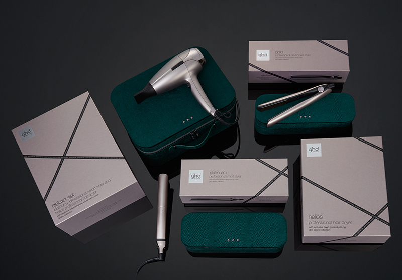 Bespoke paper provides the perfect colour match for ghd