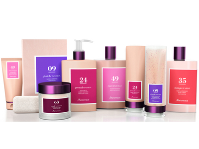 Biles Inc designs Marionnaud packaging
