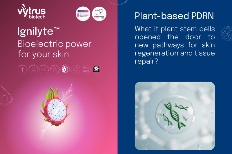 Bioelectricity and Phyto-PDRN? Discover Vytrus’ innovations on our exclusive webinar!
