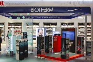 Biotherm sets up stage in Norway's Oslo Airport