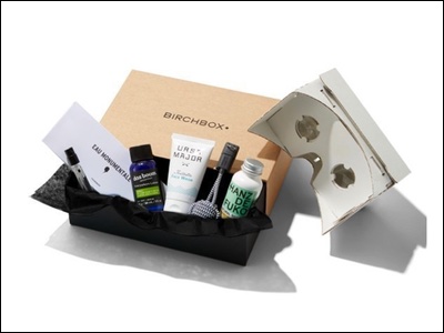 Birchbox Man launches virtual reality app