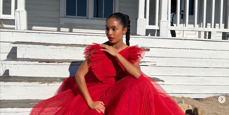 Black-ish star Yara Shahidi heads up new Dior lipstick campaign    