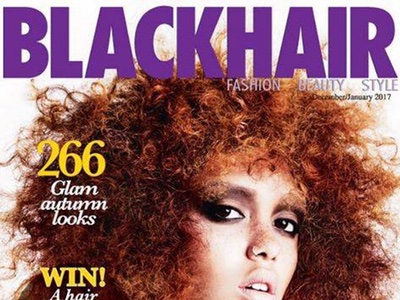 Blackhair Magazine apologises for non-black cover model