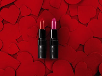 Bobbi Brown puckers up for Valentine's Day
