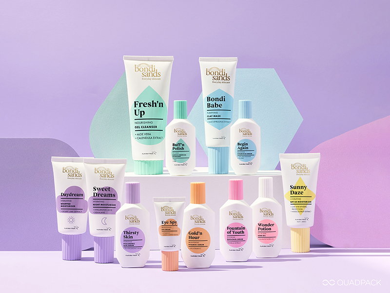 Bondi Sands chooses Quadpack to house latest skin care range
