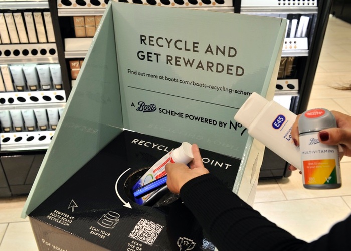 Boots dubs recycling scheme ‘overwhelming’ success, rolls out to 700 stores 
