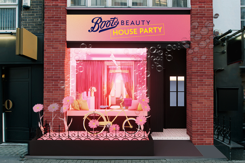 Boots reveals immersive house party-themed beauty pop-up with ‘scent shower’