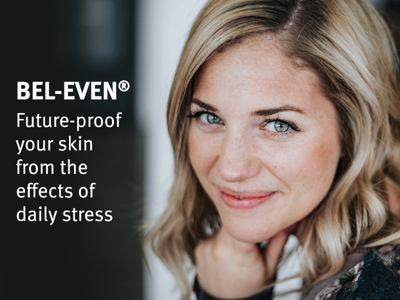 Breaking the vicious cycle of stress-induced skin-ageing