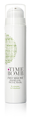 Brighten up your skin with Instawow sparkling facial mask by Time Bomb