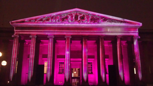 British Museum goes pink for Breast Cancer Awareness Campaign