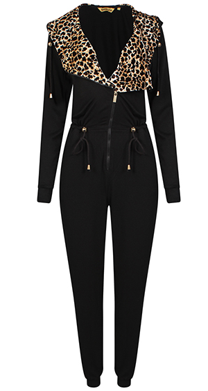 Bronzie designs jumpsuit to wear after applying fake tan