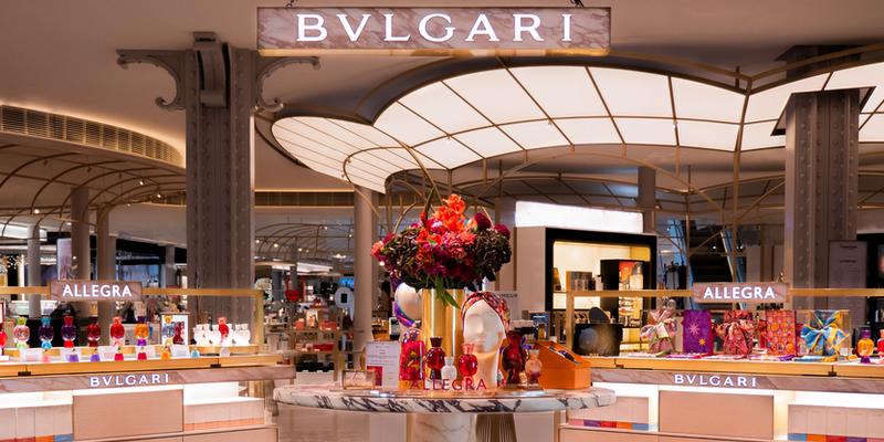 Bulgari brings Rome to Paris with counter in Samaritaine department store