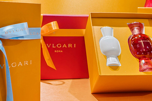 Bulgari cuts ribbon on beauty pop-up in Zurich
