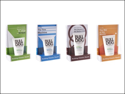 Bulldog skin care partners with Penguin Books