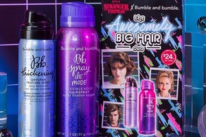 Bumble and bumble collaborates with Netflix’s Stranger Things for 80s-inspired collection