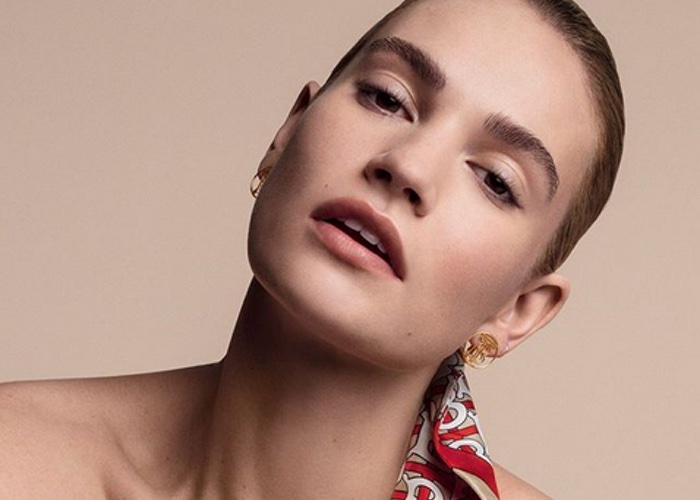Burberry casts ‘Cinderella’ star Lily James to front new beauty line 
