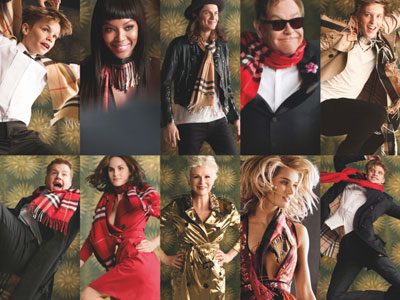 Burberry pays tribute to Billy Elliot in new festive campaign