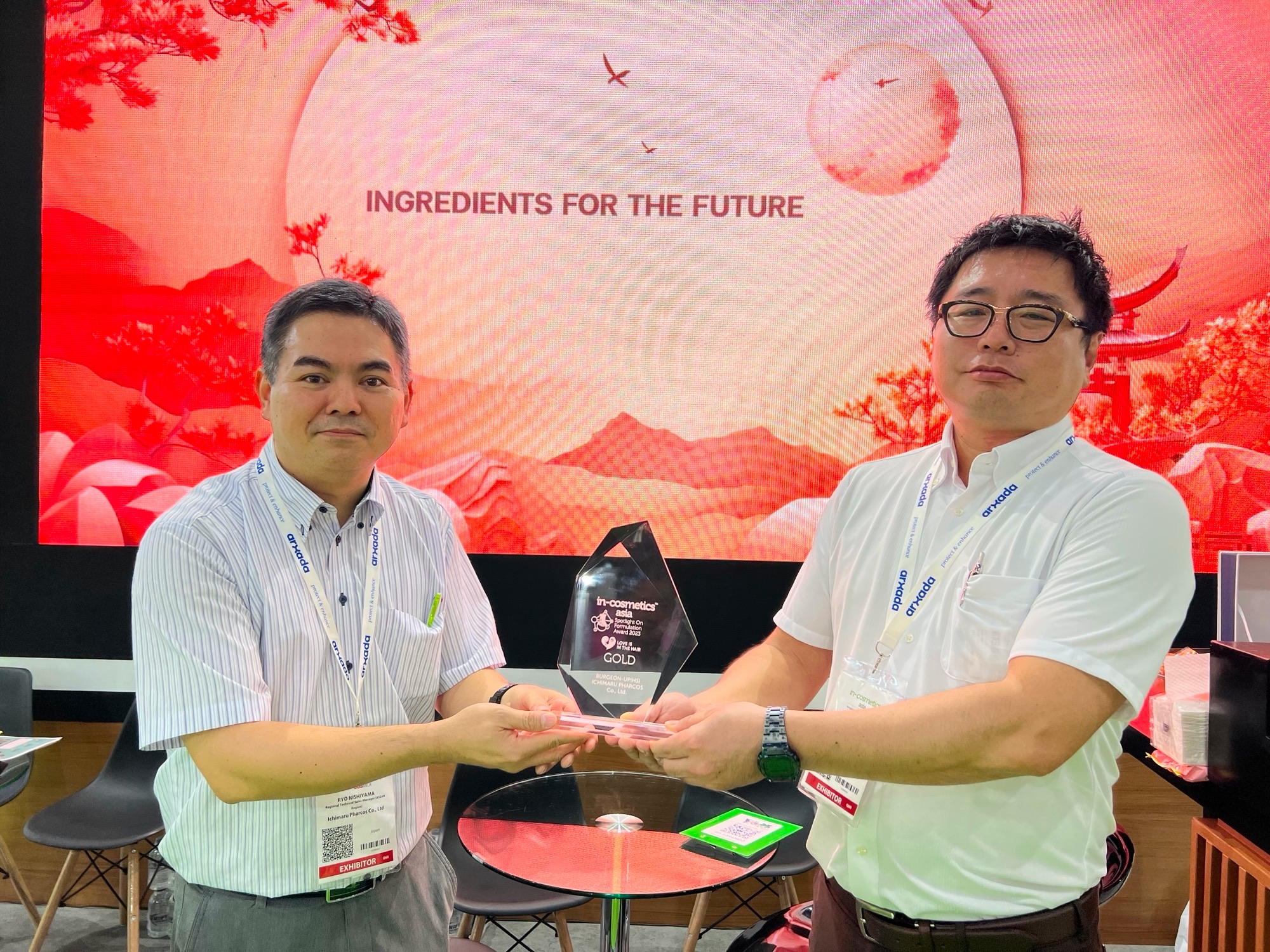 BURGEON-UP(HS) formulation wins Gold Award