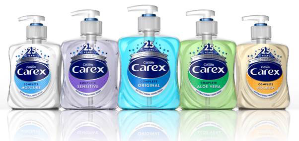 Carex marks 25 years with PB Creative redesign