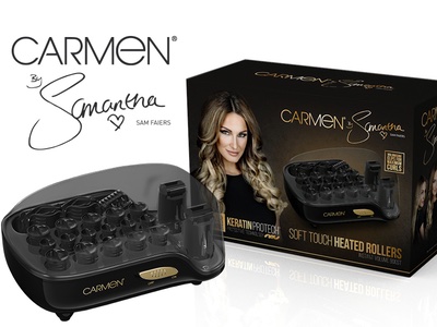 Carmen celebrates 1960s heritage with classic heated rollers