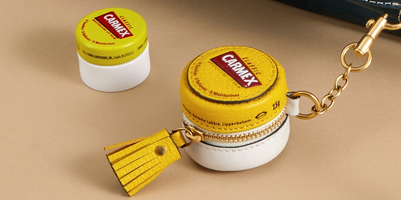 Carmex teams up with Anya Hindmarch on limited edition coin purse