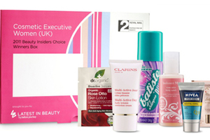 CEW (UK) and Latest in Beauty launch try before you buy box