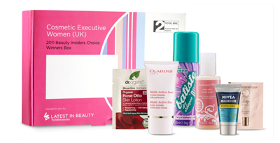 CEW (UK) and Latest in Beauty launch try before you buy box