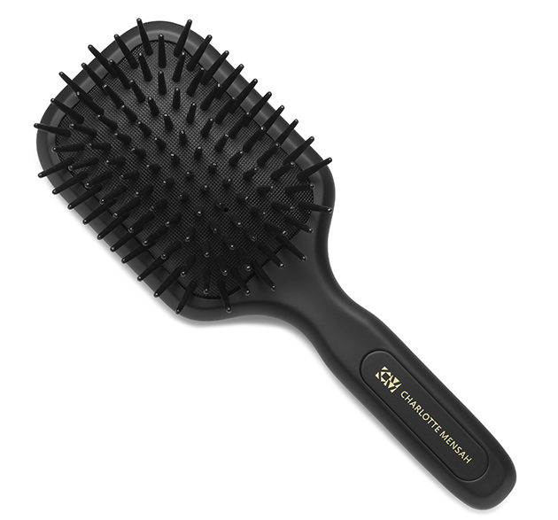 Charlotte Mensah debuts new paddle brush 