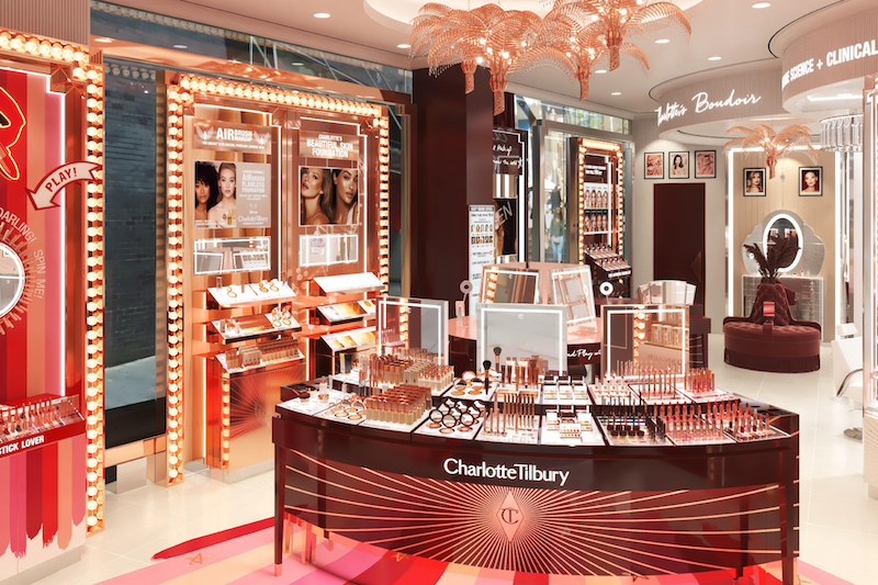 Charlotte Tilbury's make-up offering