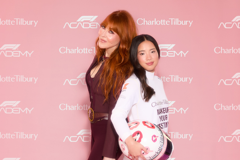Charlotte Tilbury’s new F1 campaign to support International Women’s Day