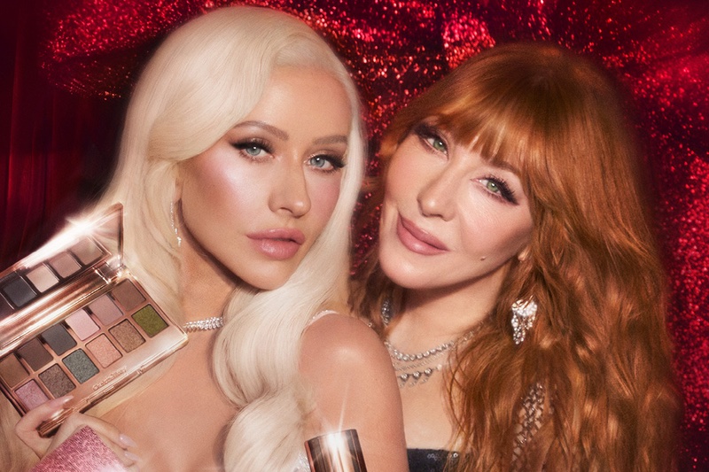 Charlotte Tilbury taps Christina Aguilera to front 2026 Christmas campaign