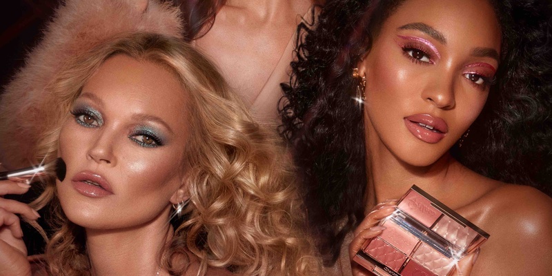 Charlotte Tilbury unveils holiday campaign starring Lily James, Kate Moss and Jourdan Dunn