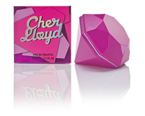 Cher Lloyd launches debut fragrance inside pink diamond