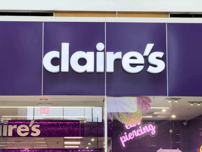 Claire’s UK collapses again as owners declare no ‘realistic possibility of trading profitably’
