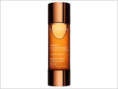 Clarins drops a golden glow