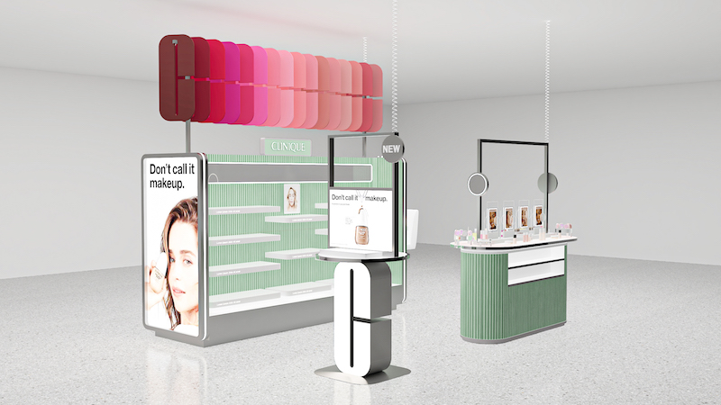 Clinqiue's in-store concession at M&S