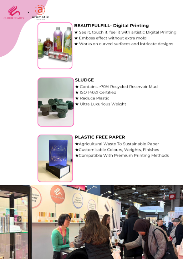 Cloud Beauty thank everyone who visited them at Paris Packaging Week 2025
