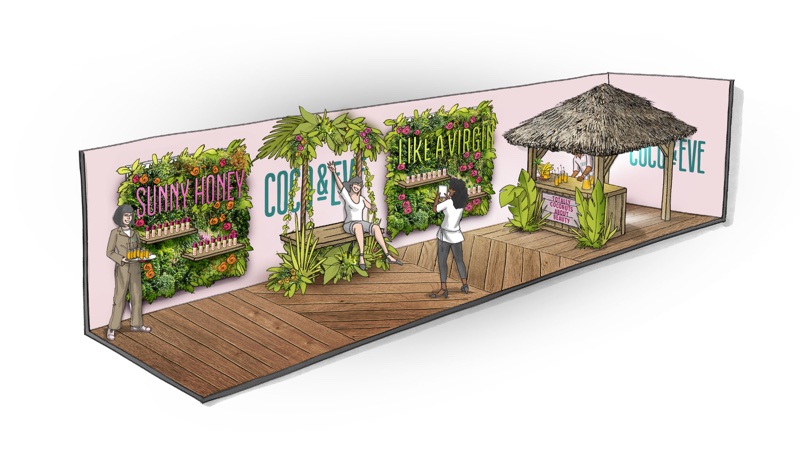 Inside the new Shoreditch BoxPark space, London