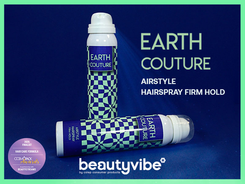 Colep Consumer Products' Earth Couture Air-Style Hairspray Named Finalist at Cosmoprof Worldwide Bologna Awards 2025!