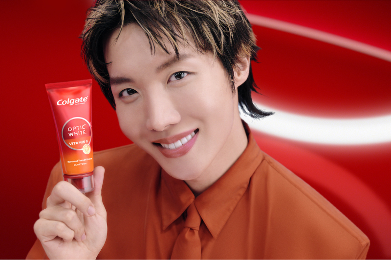 Colgate taps BTS’ j-hope to front vitamin C-infused toothpaste