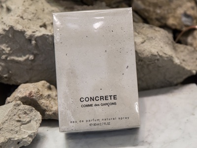 Comme des Garcons unveils concrete installation in Selfridges 
